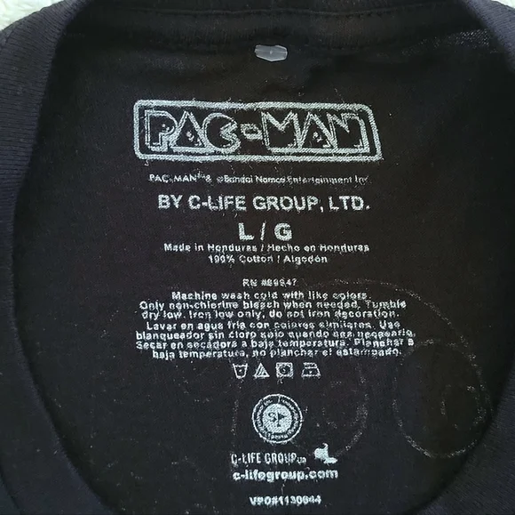 C-Life Group Ltd. Pac-Man🕹 Graphic Tee👕 - NWT - Picture 5 of 11